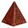 Pyramid Sheesham Wood Incense Cone Box with Fretwork