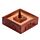 Pyramid Sheesham Wood Incense Cone Box with Fretwork