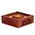 Pyramid Sheesham Wood Incense Cone Box with Fretwork