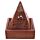 Decorative Sheehsam Wood Incense Cone Pyramid Box