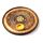 Decorative Round Pentagram Wooden Incense Burner Ash Catcher