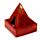 Mango Wood Pyramid Incense Cone Burner Box with Elephant