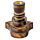 Carved Mango Wood Backflow Incense Burner - Hamsa