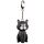 LED Light & Sound Keyring - Meowing Cat