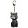 LED Light & Sound Keyring - Meowing Cat