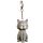 LED Light & Sound Keyring - Meowing Cat