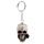 Novelty Keyring - Skulls and Roses Skull with Rose