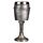 Decorative Goblet - Medieval Helmet & Chain Mail