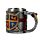 Decorative Tankard - Coat of Arms Gold & Silver