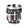 Decorative Shot Glass - Medieval Knight with White & Red Shield