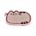 Set of 4 Cork Novelty Coasters - Pusheen the Cat