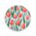 Set of 4 Cork Novelty Coasters - Tulips