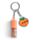Lip Oil Charm Keyring - Foodiemals Peach
