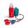 Lip Oil Charm Keyring - Cherry