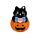 Spooky Lip Balm in a Pumpkin Cat Shaped Holder