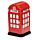 Ceramic Salt & Pepper Set - London Icons Telephone Box & Post Box