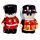 Ceramic Salt & Pepper Set - London Guardsman & Beefeater