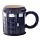 Novelty Shaped Ceramic Mug - Round Police Box