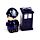 Ceramic Salt & Pepper Set - Police Box & Policeman (Design 2)