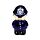 Ceramic Salt & Pepper Set - Police Box & Policeman (Design 2)
