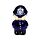Ceramic Salt & Pepper Set - Police Box & Policeman