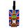 PVC Luggage Tag - London Souvenir Union Jack Big Ben