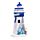 3D Printed Souvenir Seaside Magnet - Blue Nautical Lighthouse