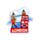 PVC Magnet - King, Tower Bridge & Red Bus London Souvenir