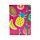 Recycled Paper A5 Lined Notebook with Elastic - Summer Fruits