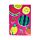 Recycled Paper A5 Lined Notebook with Elastic - Summer Fruits