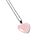 Gemstone Pendant - 6 Interchangeable Heart Shaped Pendants
