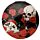 Compact Mirror - Skulls and Roses
