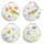 Compact Mirror - Jan Pashley Wings & Wildflowers
