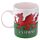 Porcelain Mug - Welsh Dragon Wales (Cymru) Souvenir