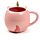 Novelty Shaped Ceramic Mug - Enchanted Rainbows Pink Unicorn