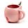 Novelty Shaped Ceramic Mug - Enchanted Rainbows Pink Unicorn