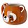 Ceramic Shaped Head Mug - Adoramals Red Panda
