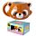Ceramic Shaped Head Mug - Adoramals Red Panda