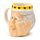 Ceramic Shaped Head Mug - King Charles III