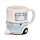 Novelty Shaped Ceramic Mug - Home Is Where You Park It Caravan