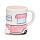 Novelty Shaped Ceramic Mug - Home Is Where You Park It Caravan