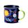 Porcelain Fine Rimmed Mug - Space Cadet