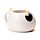 Ceramic Shaped Head Mug - Black & White Cow
