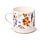 Porcelain Mug & Coaster Lid Set - Nectar Meadows