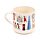 Porcelain Mug & Coaster Lid Set - London Souvenir