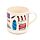 Porcelain Mug & Coaster Lid Set - London Souvenir