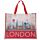 Durable Reusable Shopping Bag - London Icons