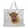 Durable Reusable Shopping Bag - Jan Pashley Highland Coo Cow
