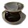 Abstract Design Squat Mottled Glaze Ceramic Oil Burner