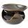 Abstract Design Squat Mottled Glaze Ceramic Oil Burner
